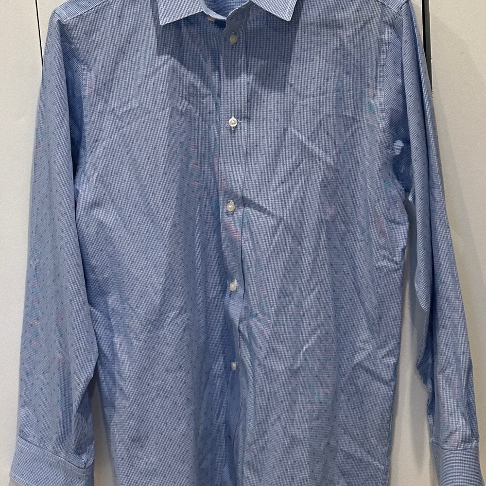 Tommy Hilfiger Light Blue Casual Button-Down Shirt